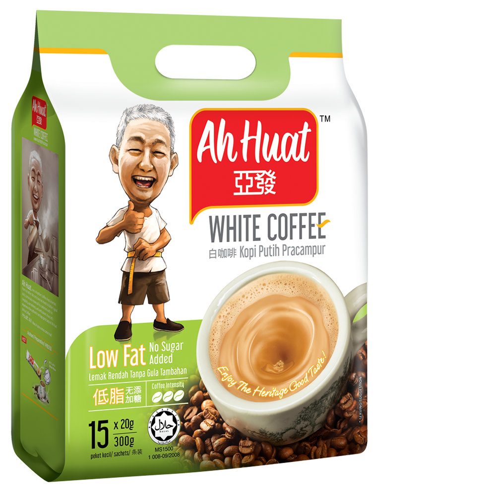 Ah Huat Low Fat White Coffee - Ah Huat