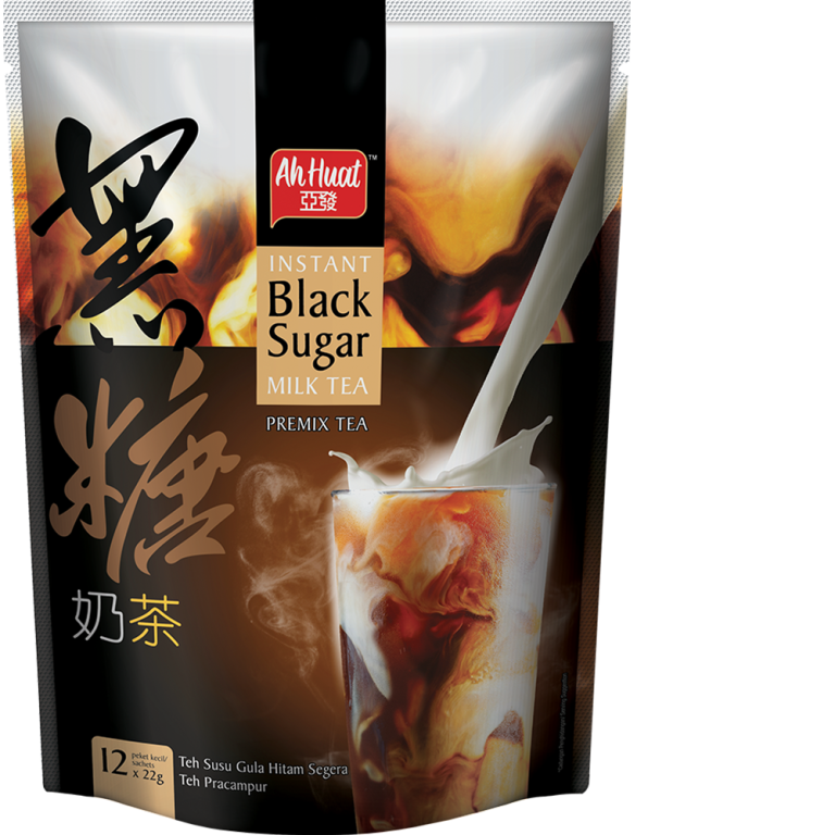 Ah Huat Black Sugar Milk Tea - Ah Huat